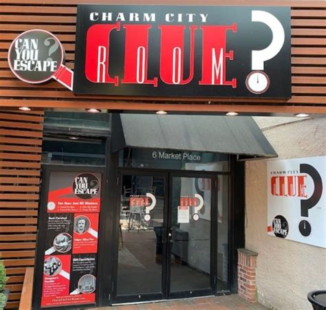 charm city clue room|baltimore escape room.